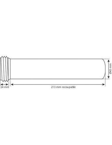 MANCHON D'ALIMENTATION 5808-210