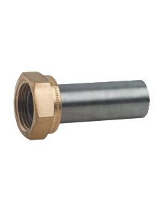 Raccord GAZ 2 P. JOINT PLAT A SOUDER 33 NF 6104-33
