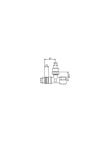 ROB ARRET SOUS LAVABO PETIT MODELE TC 8 687-12