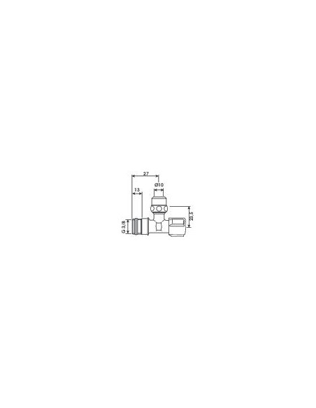 ROB ARRET SOUS LAVABO PETIT MODELE TC 8 687-12