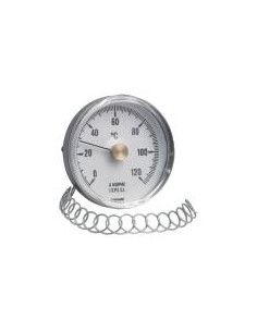 Thermomètre applique à cadran diam 63 739-63