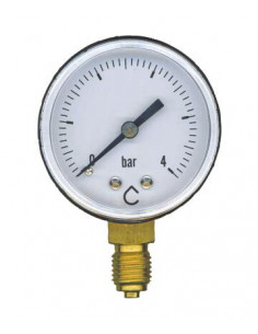 Manomètre sec à raccordement radial 802-02