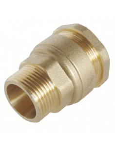 Raccord mâle pour tube PE diam 40 M1"1 4 846-40-33S