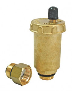 Mini purgeur d'air automatique raccordement vertical laiton 9244