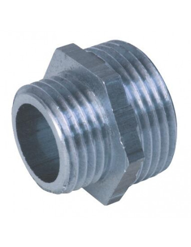 Mamelon réduit double mâle à visser 245 M3 8"M1 2" 99-12-15-3