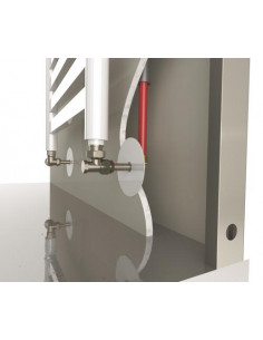 Kit de raccordement simple pour radiateur sèche-serviettes raccords à sertir PER diam 16 KITETANCHS16 2