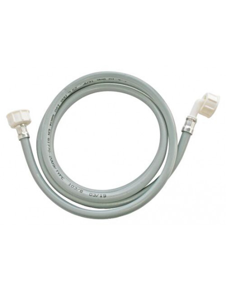 Flexible d'alimentation arrivée droite et sortie coudée 3 4" 2,50m L452-25