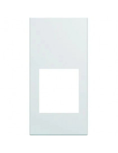 Enjoliveur prise RJ45 gallery sans porte-étiquette 1 module pure HAGER WXD201B