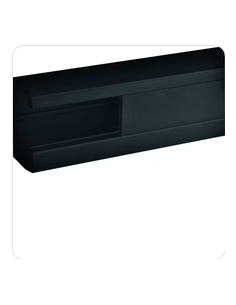 Goulotte d'installation clip45 TerCia TA-C45 90x55 1 compartiment noire IBOCO B45111 2