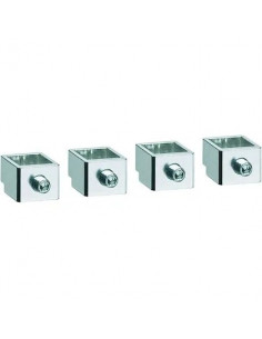 Cage de raccordement P250 Cu/Al 4P 1x 10-150mm² HAGER HYT002H