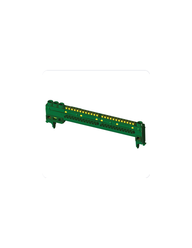 Bornier de terre 12 Sorties pour coffret 40CD FR GEWISS GW40591