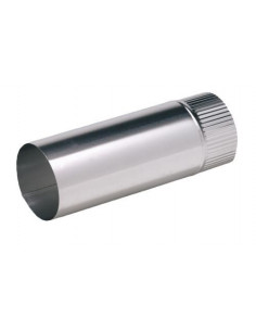 Tuyau rigide Aluminium Diamètre 125mm Longueur 330mm NF TEN 933125