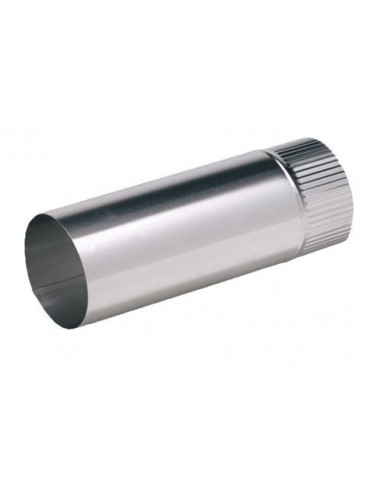 Tuyau rigide Aluminium Diamètre 125mm Longueur 330mm NF TEN 933125