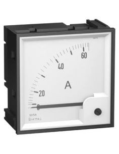 Cadran 3In 0-30-90A pour ampèremètre analogique 72x72mm dpt moteur SCHNEIDER 16006