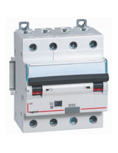 Disjoncteur différentiel DX³ 6000A 4P 20A typeA 30mA LEGRAND 411235