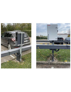 Kit support armoires/bornes pour pied parallèle au MICHAUD GE281 2