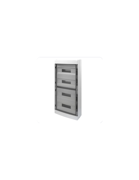 Coffret Saillie QUADRO 72 Modules(4 rangées de 18 modules) IP65 GEWISS GW40109BQ