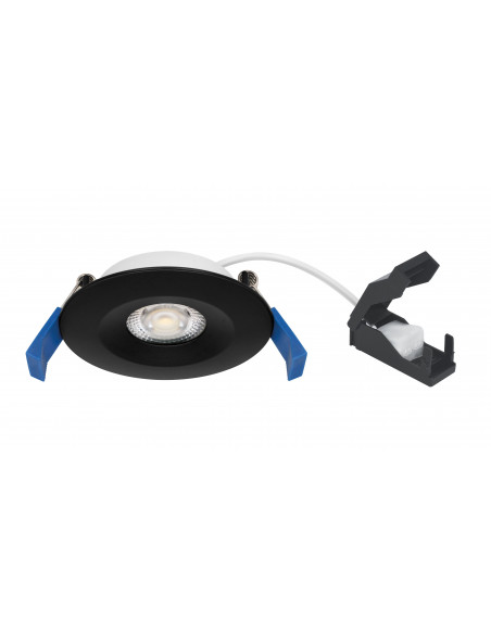 Spot Encastré rond fixe noir ASPEN LED 5,5W 36° 500lm 3000/4000K (CCT) ARIC 50749