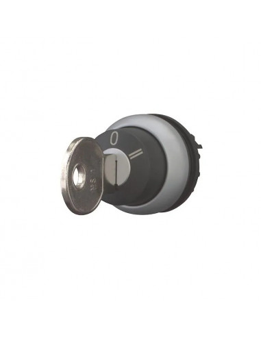 Bouton à clé 3 positions à accrochage 216900 EATON M22-WRS3