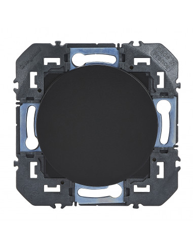 Obturateur dooxie finition noir avec support LEGRAND 600244