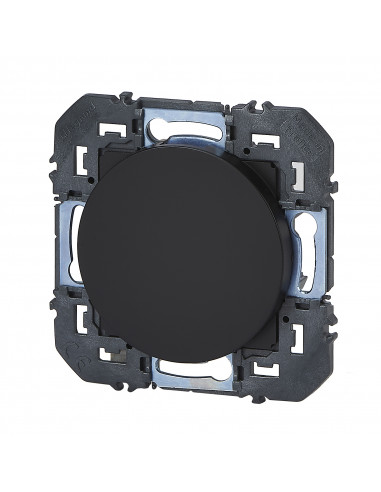 Obturateur dooxie finition noir avec support LEGRAND 600244