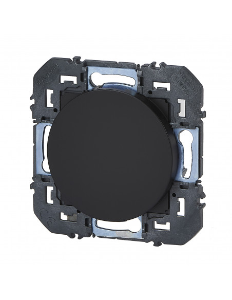 Obturateur dooxie finition noir avec support LEGRAND 600244