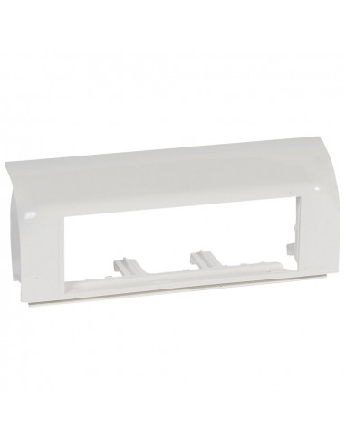 Support Mosaic 6 modules pour pose sur plinthe DLP 140x35mm blanc LEGRAND 031672