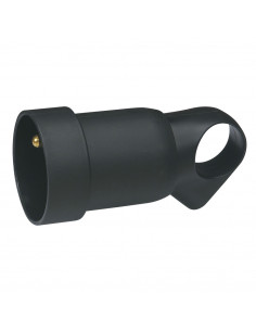 Prolongateur plastique 2P+T 16A à anneau noir LEGRAND 050429