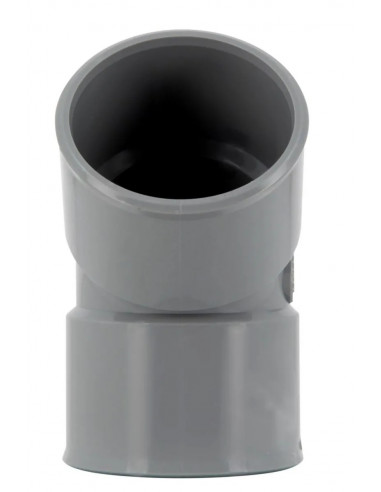 Coude femelle femelle 45° diamètre 40mm NICOLL CH44