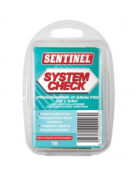 Analyse Eau SystemCheck SENTINEL SYSCHECK-FR