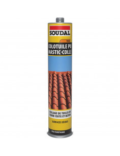 Mastic-colle Colotuile terre cuite 300ml SOUDAL 106335