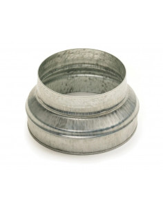 Réduction conique concentrique emboutie RCC galvanisé 250/200 mm ALDES 11093509