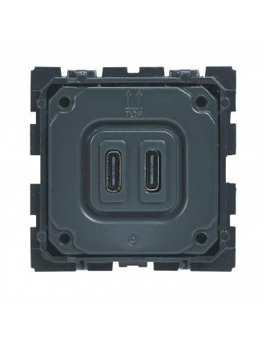 Prise double USB Céliane Type C 3A 15W CELIANE LEGRAND 067466
