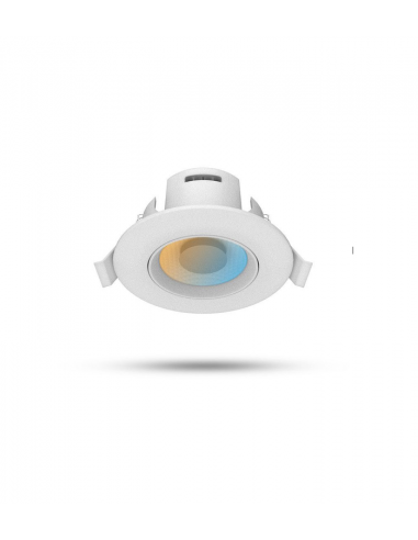 Spot LED Orientable CARAT Blanc CCT 9W 3000K/4000K/6500K MIIDEX LIGHTING 101052