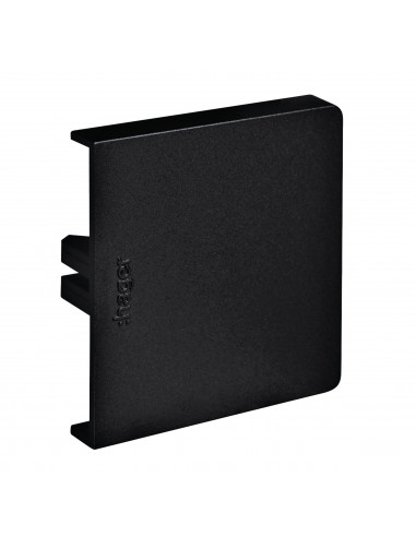 Embout pour goulotte d'installation Queraz GBD 50x50mm noir HAGER GBD5005069011