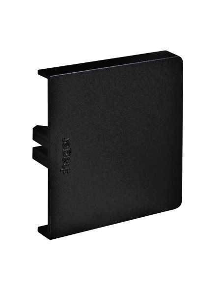 Embout pour goulotte d'installation Queraz GBD 50x50mm noir HAGER GBD5005069011