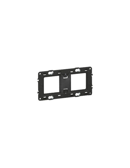 Support pour fixation à vis Batibox montage horiz/vert pour 2 postes 4/5 mod LEGRAND 080252