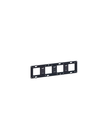 Support à vis Batibox horizontal vertical 4 postes Legrand 080254
