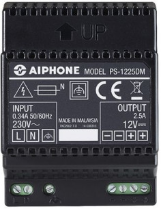 Alimentation modulaire 230vac/12vcc 2 5A AIPHONE 110915