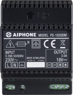Alim.modulaire 230vac/18vcc 2A AIPHONE 110914