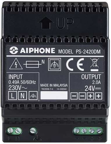 Alim.modulaire 230vac/24vcc 2A AIPHONE 110913