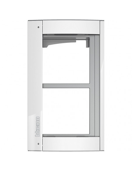 Châssis + cadre support Sfera New 2 modules Allwhite BTICINO 350222