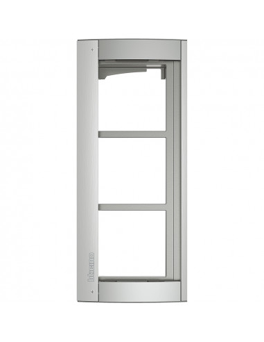 Châssis avec cadre support Sfera New 3 modules Allmetal BTICINO 350231