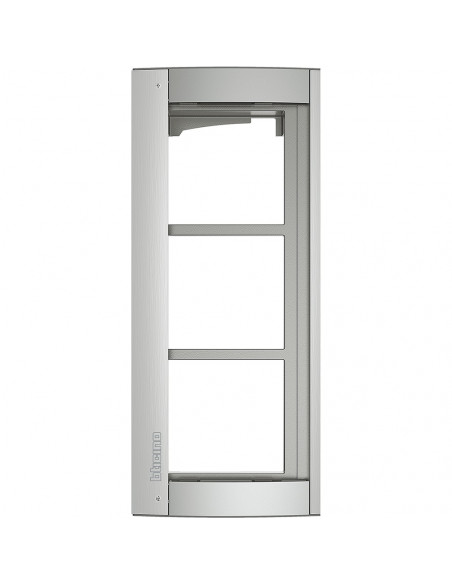 Châssis avec cadre support Sfera New 3 modules Allmetal BTICINO 350231