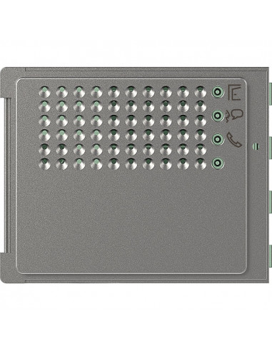 Façade Sfera Robur pour module électronique audio BTICINO 351105