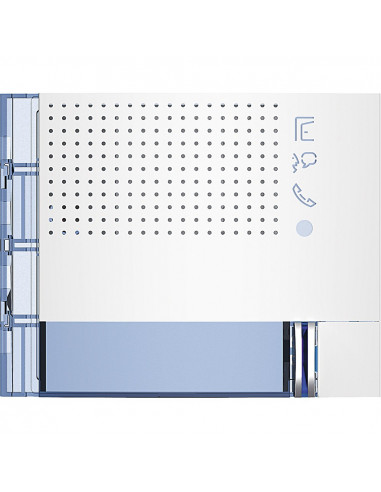 Façade Sfera New pour module électronique audio 1 appel Allwhite BTICINO 351112