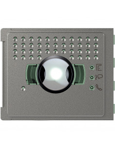 Façade Sfera Robur pour module électronique audio/vidéo grand angle BTICINO 351305