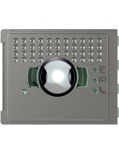 Façade Sfera Robur pour module électronique audio/vidéo grand angle BTICINO 351305
