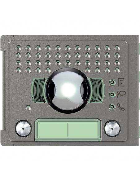 Façade Sfera Robur pour module électronique audio/vidéo 2 appels grand angle BTICINO 351325