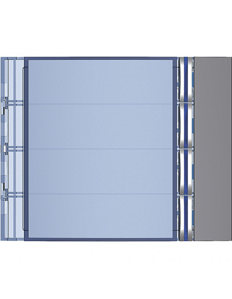 Façade Sfera New pour module électronique audio 4 appels Allstreet BTICINO 352043